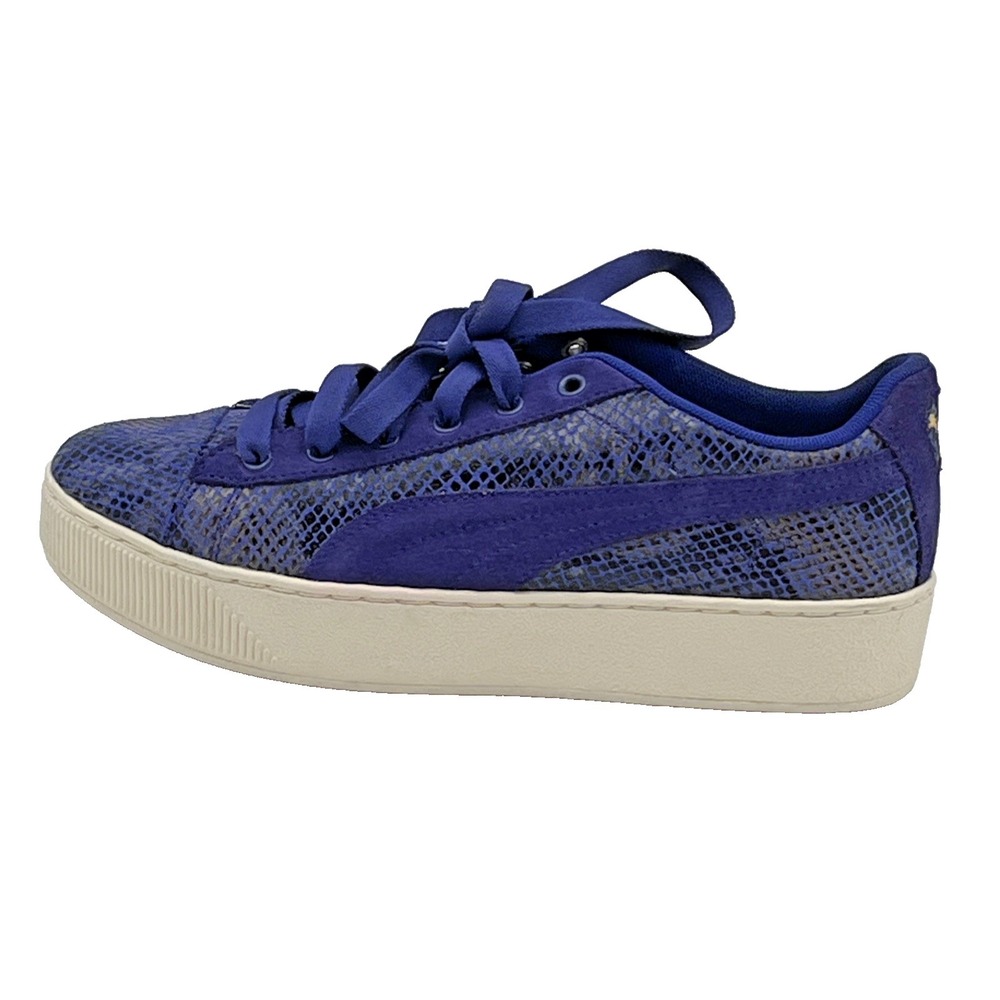PUMA Size 9 Womens Classic Extreme Animal Spectrum Blue Lifestyle Sneakers NEW